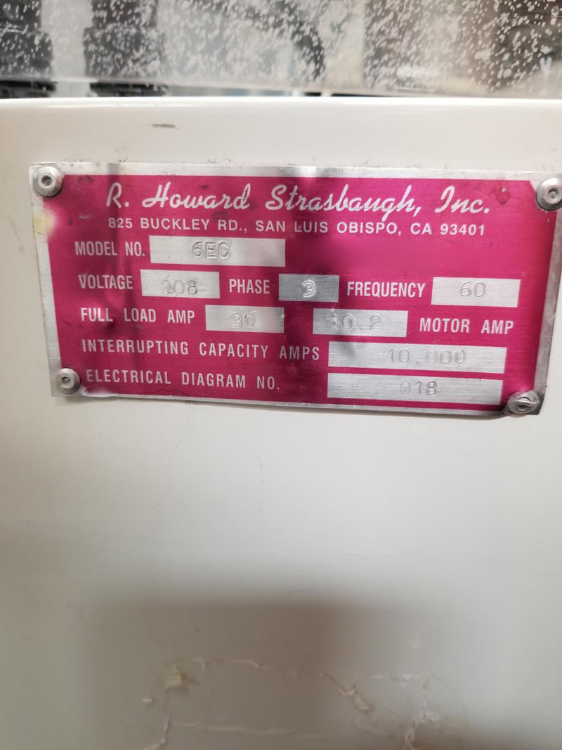 Strasbaugh 6 EC Wafer Polisher