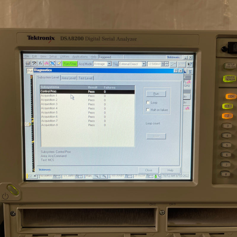 Tektronix DSA 8200 Digital Serial Analyzer