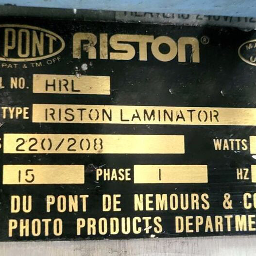 Dupont Riston HRL 24 Laminator