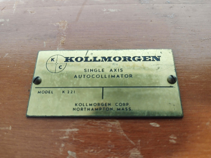 Kollmorgen K 221 Autocollimator