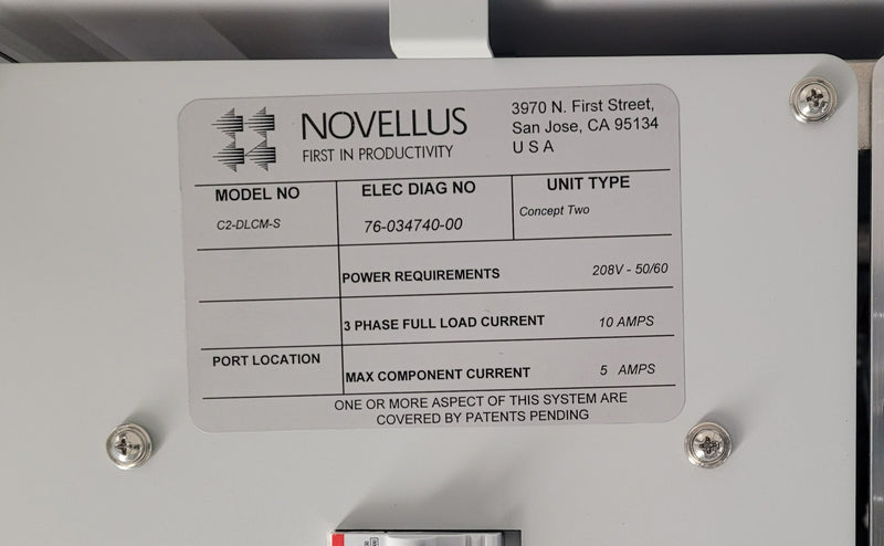 Lam / Novellus Concept Two Altus W-CVD (Chemical Vapor Deposition)