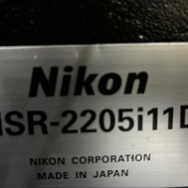 Nikon NSR 2205 i 11 D i-Line Stepper