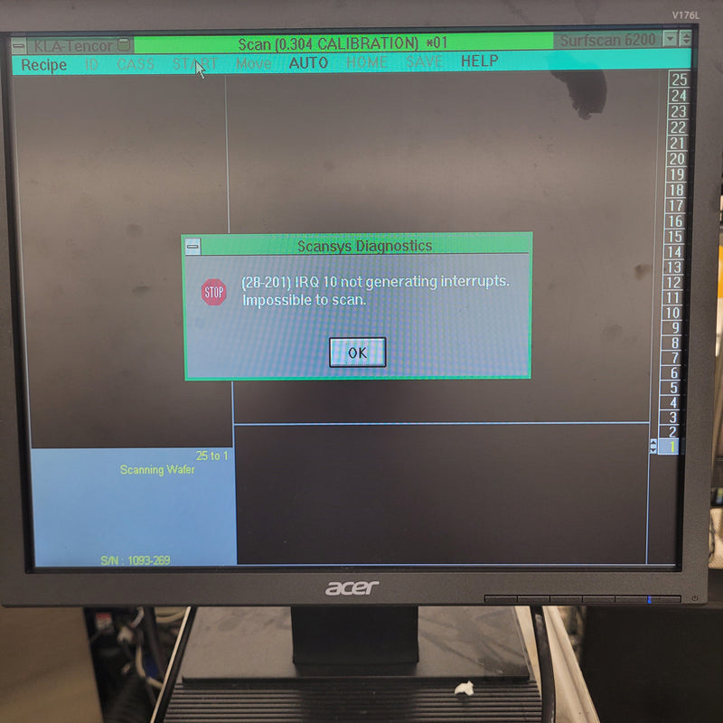 KLA Surfscan 6200 Particle Defect System