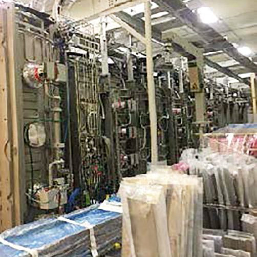 Applied Materials NAR 1800 Vertical In-Line Sputtering Machine