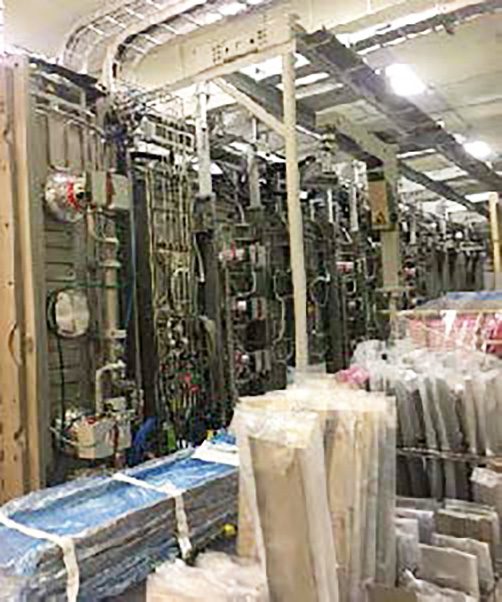 Applied Materials NAR 1800 Vertical In-Line Sputtering Machine