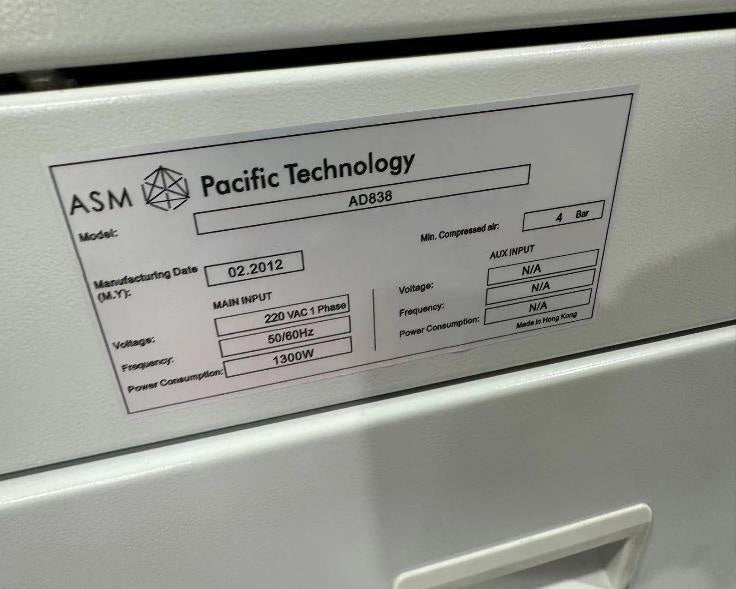 ASM AD 838 Die Bonder