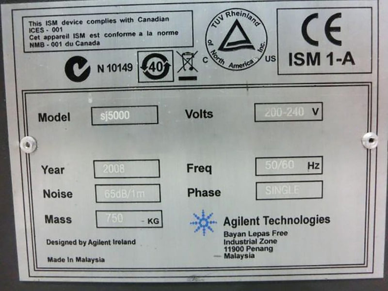 Agilent Medalist SJ 5000 AOI (Automated Optical Inspection)
