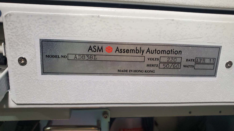 ASM AD 838 L Epoxy Die Bonder