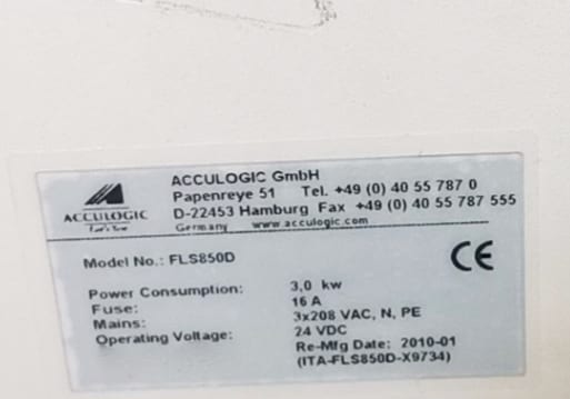 Acculogic FLS 850 D