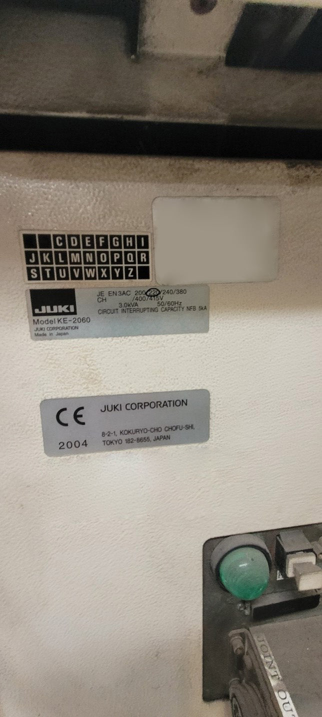Juki KE 2060 L Pick and Place