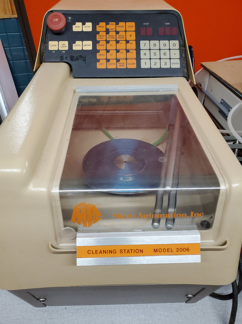 Micro Automation M 2006 Wafer Cleaner