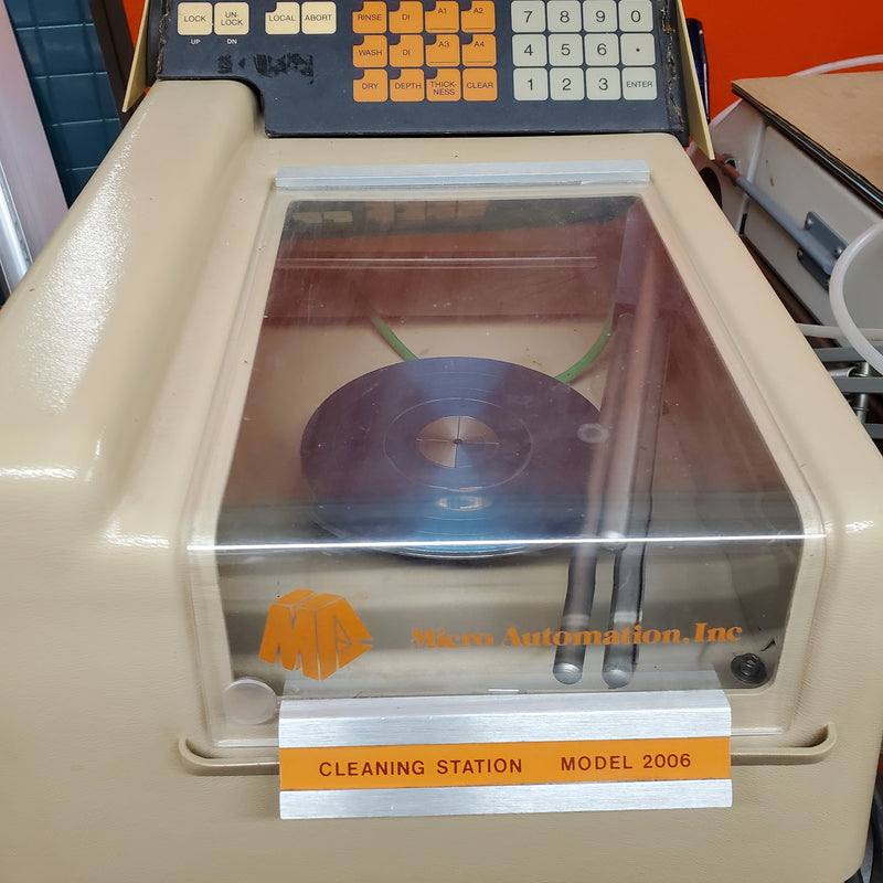 Micro Automation M 2006 Wafer Cleaner