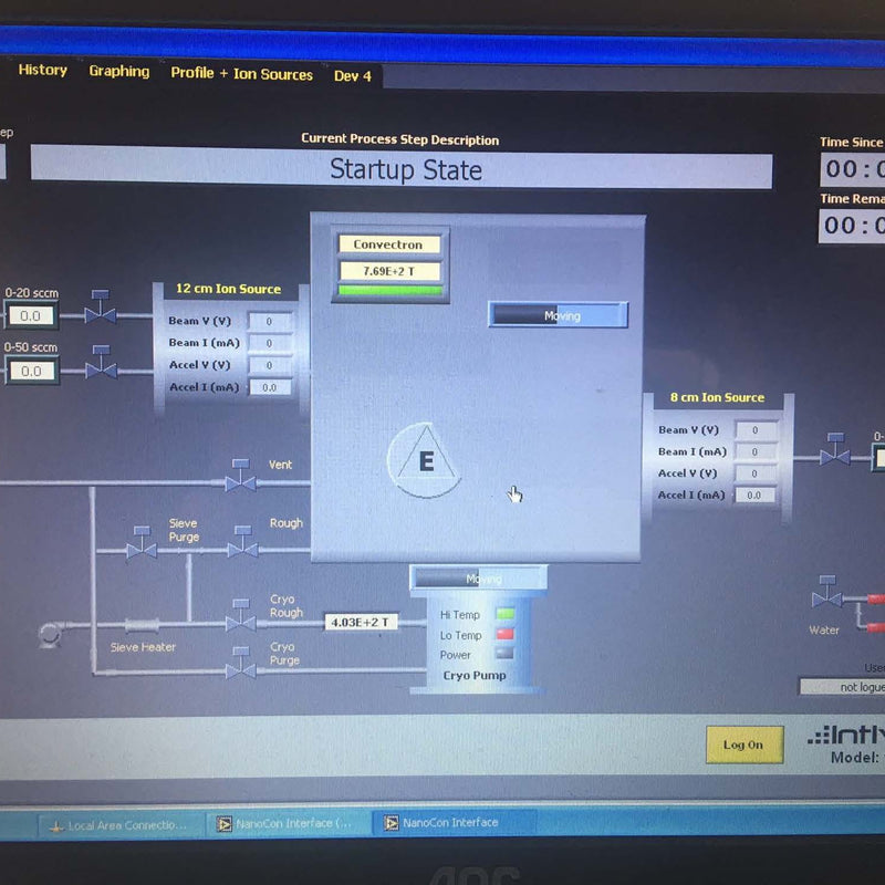 Commonwealth Scientific Sputtering System