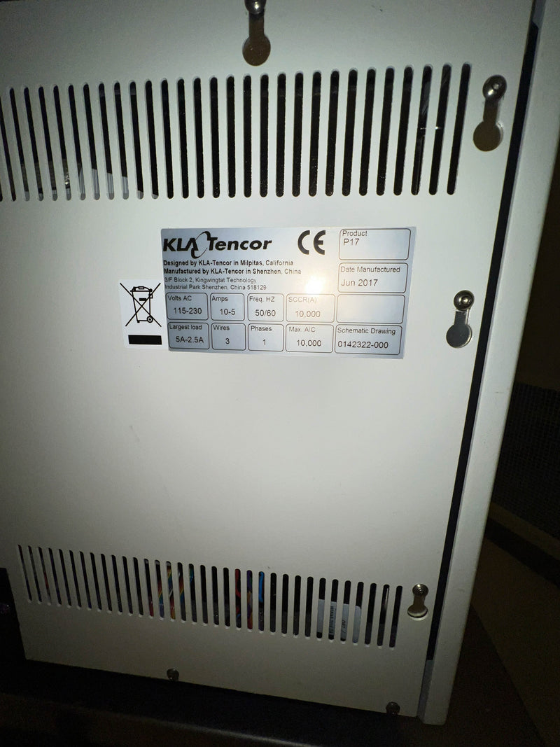 KLA P 17 3D Profilometer