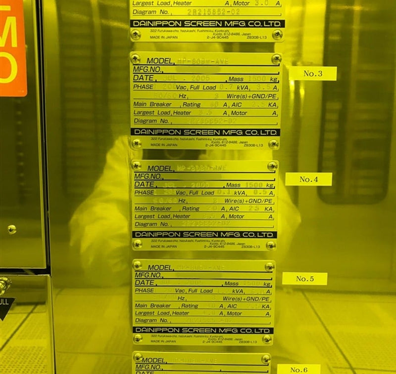 SCREEN / DNS HP 80 BW-AVE Track System