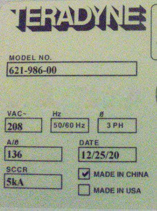Teradyne Ultra Flex Tester