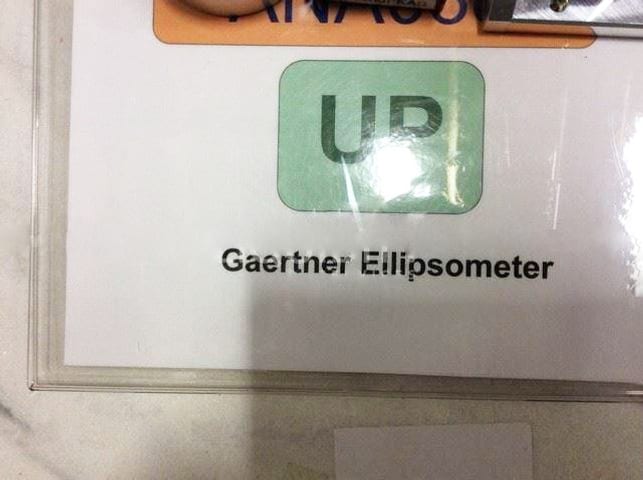 Gaertner L 116 S Ellipsometer