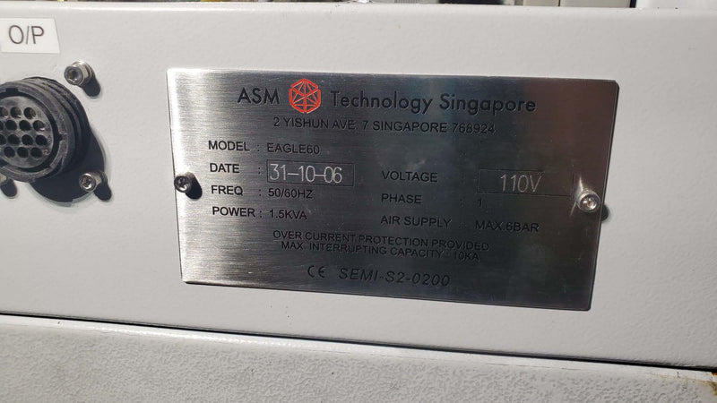 ASM Eagle 60 Wire Bonder