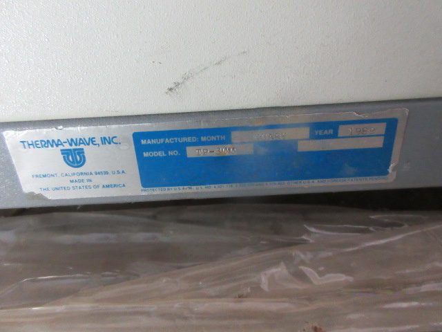 KLA / Therma-wave TP 300 Implant Dosing Measurement