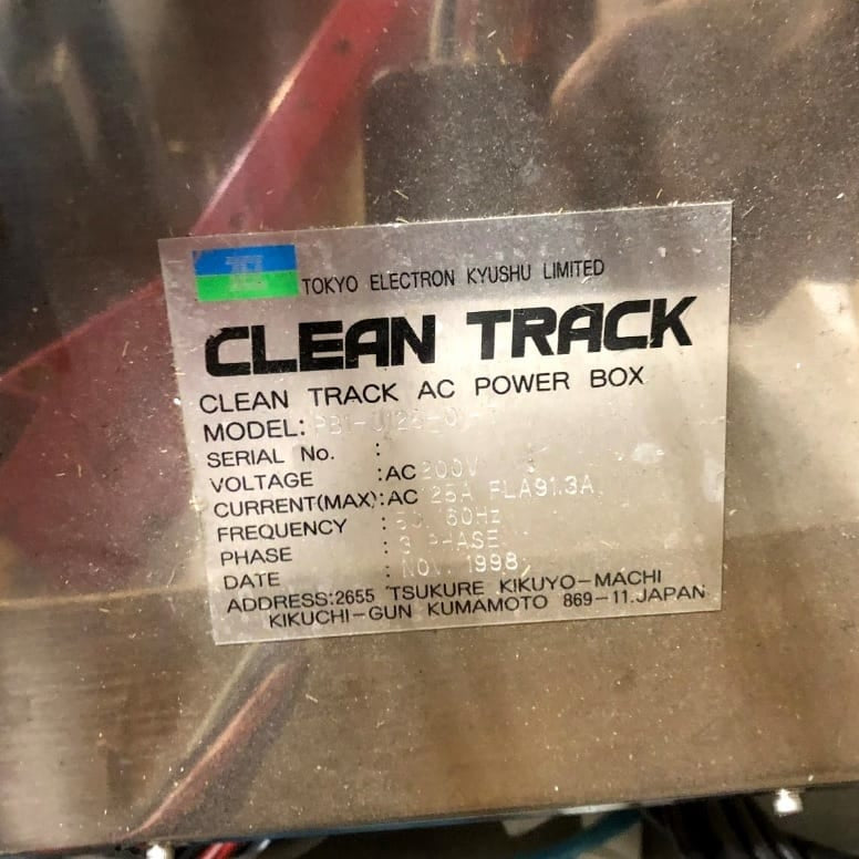 Tel Act 8 Coater / Developer Track