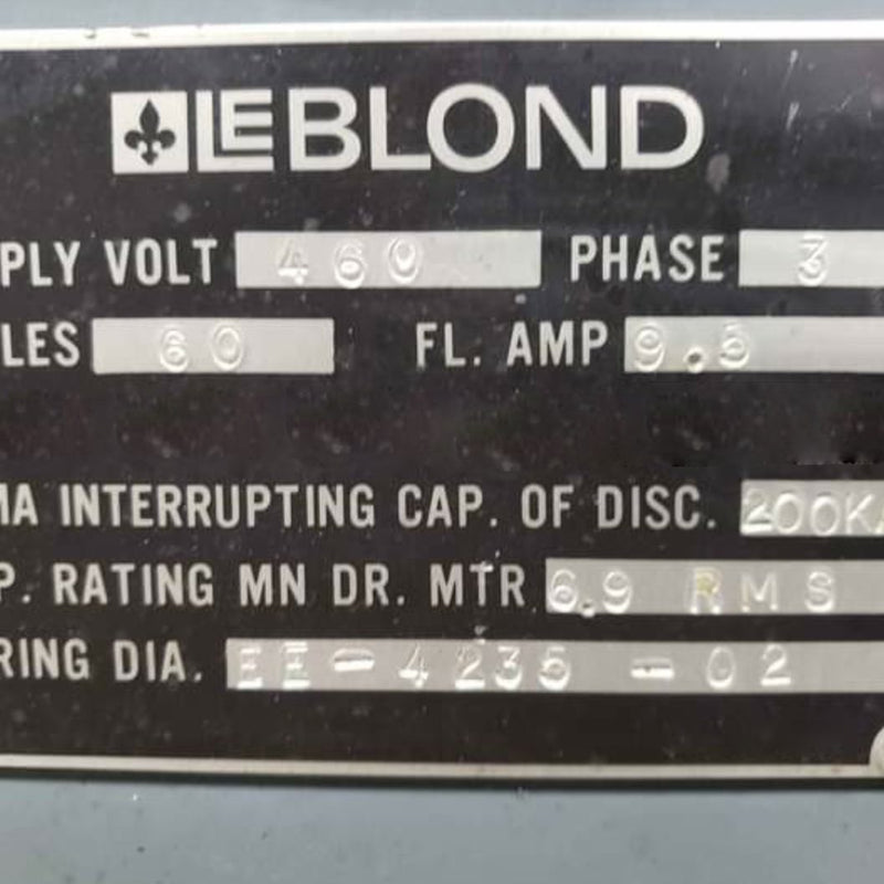 LeBlond Regal Servo-Shift Engine Lathe