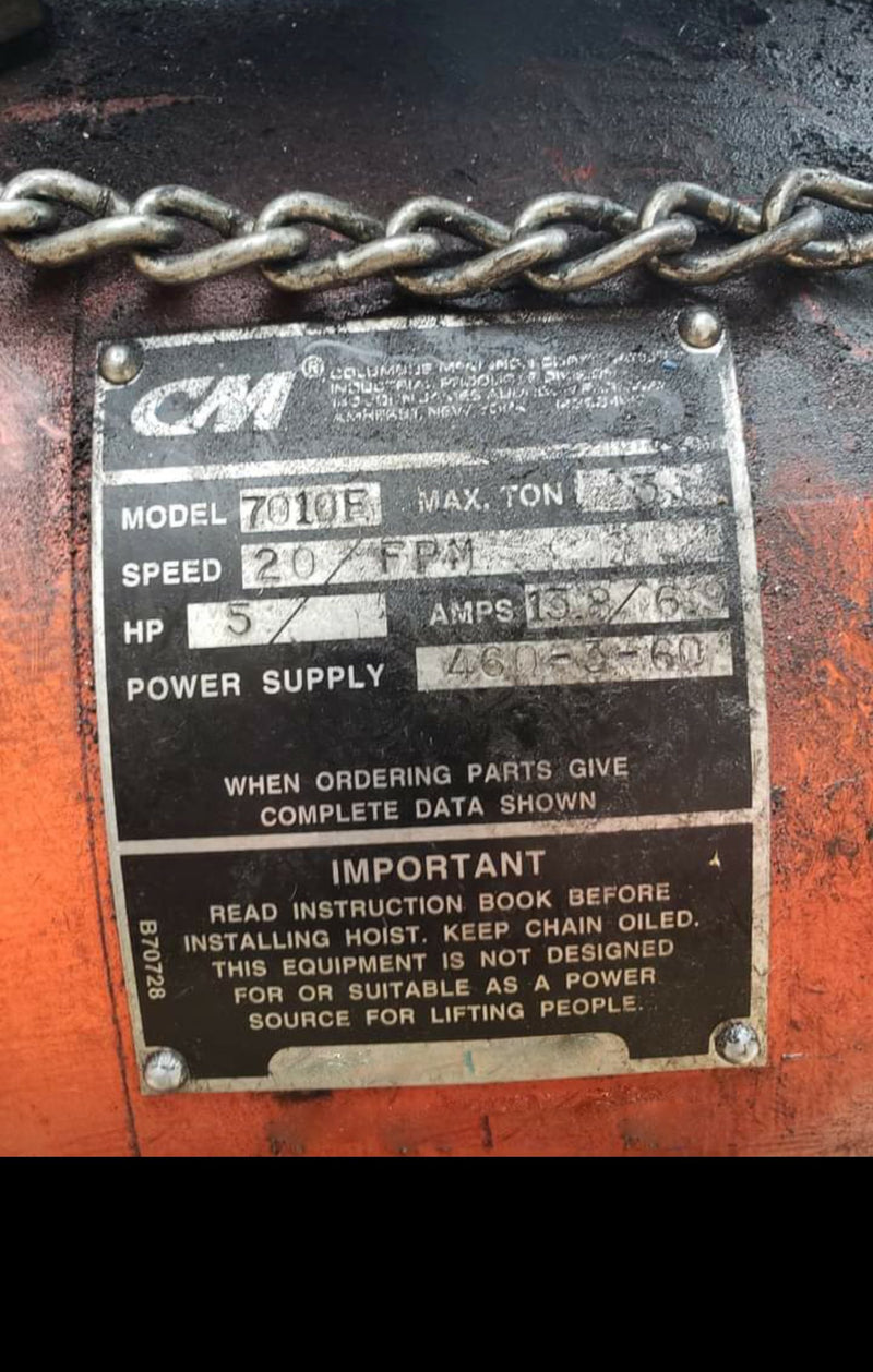 CM 7010 F Hoist