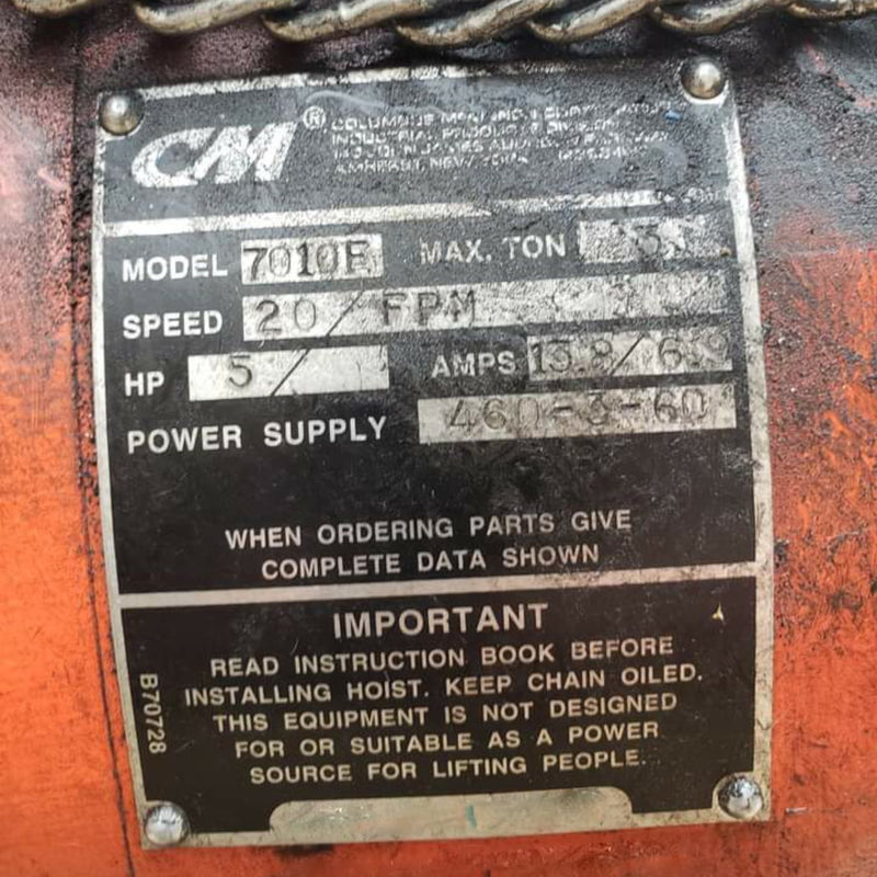 CM 7010 F Hoist