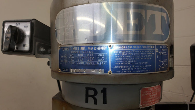 Jet Vertical Mill