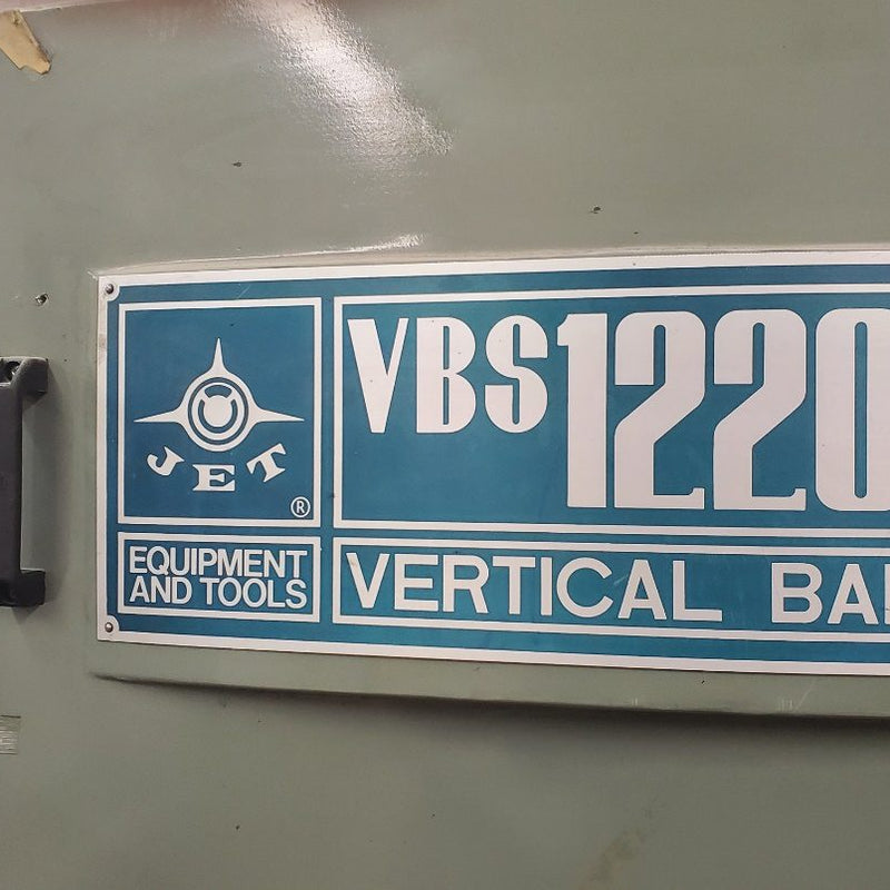 Jet VBS 1220 M Vertical Band Saw