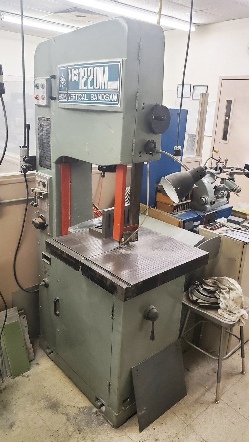 Jet VBS 1220 M Vertical Band Saw