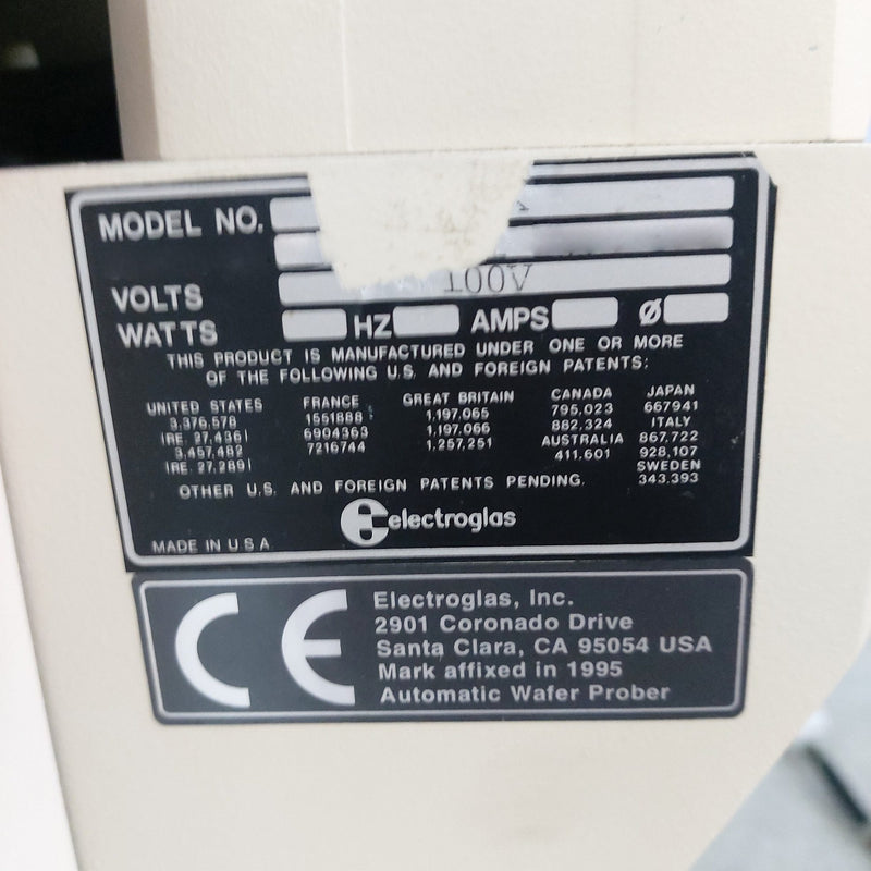 Electroglas Horizon 4080 X Prober