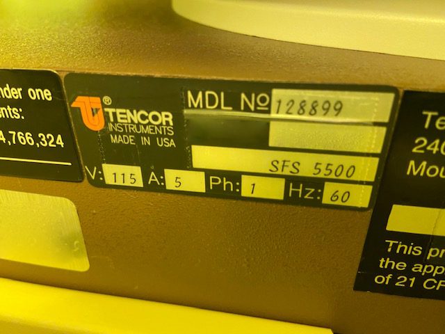 KLA Surfscan 5500 Particle Defect System