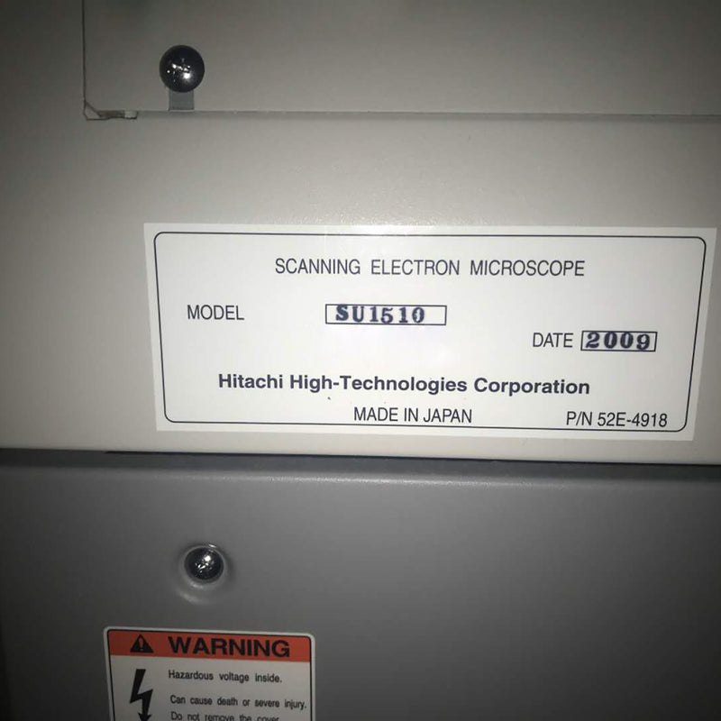 Hitachi SU 1510 VP-SEM (Variable Pressure Scanning Electron Microscope)
