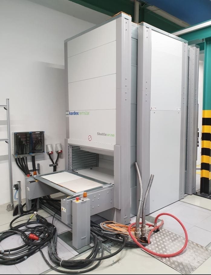 Kardex Shuttle XP 250 1250 X 610 Pasternoster
