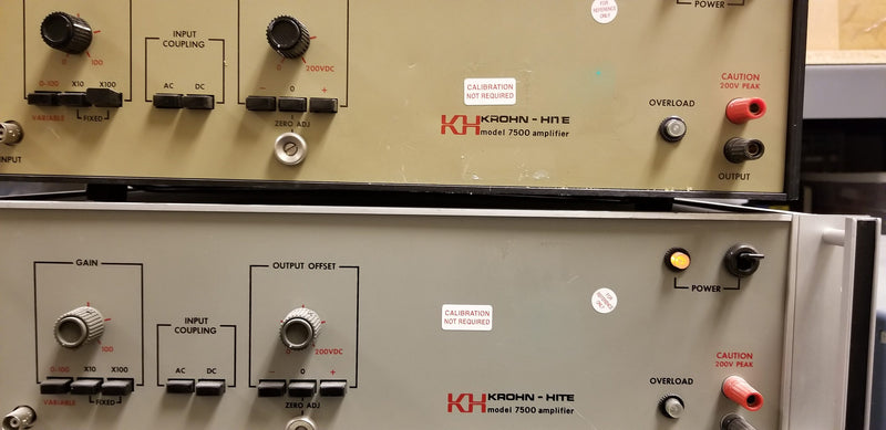 Krohn-Hite 7500 Amplifier