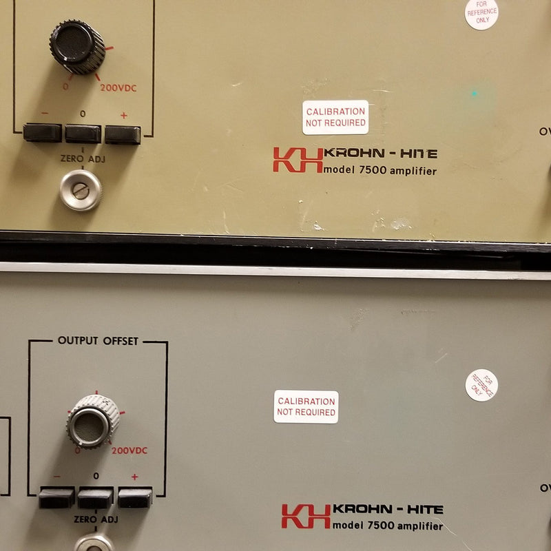 Krohn-Hite 7500 Amplifier