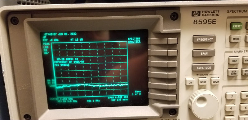 Agilent 8595 E Spectrum Analyzer