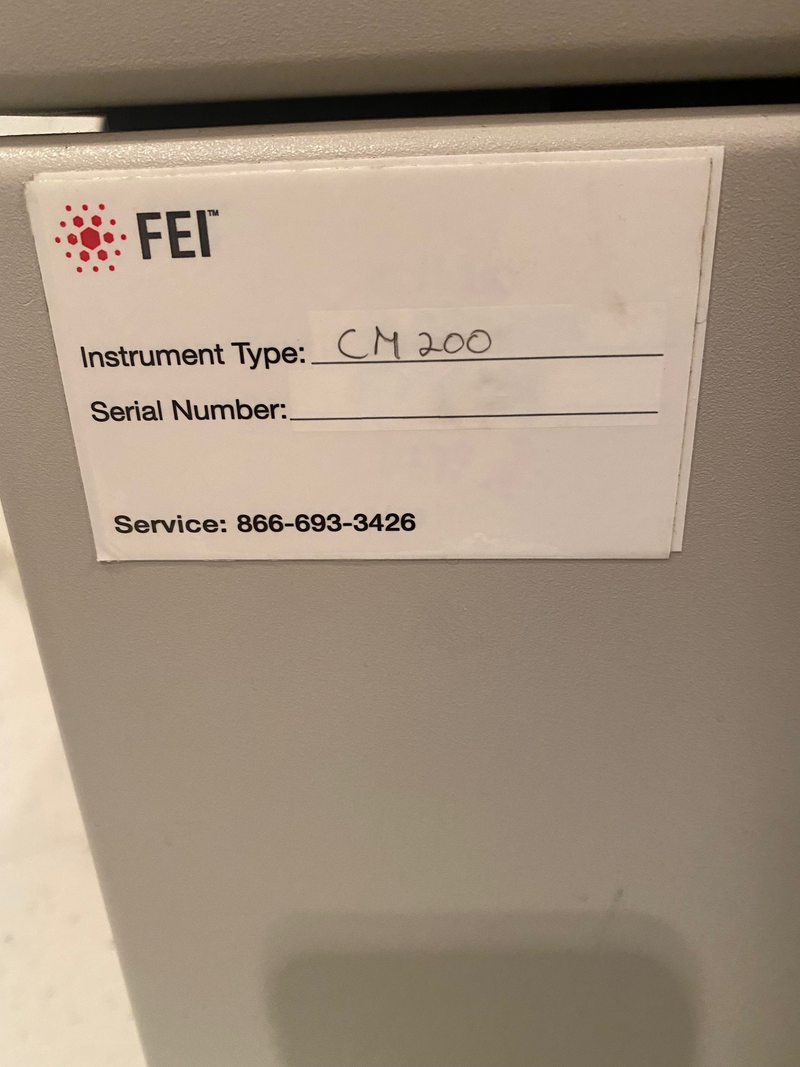 Thermo Fisher Scientific / FEI CM 200 TEM (Transmission Electron Microscope)