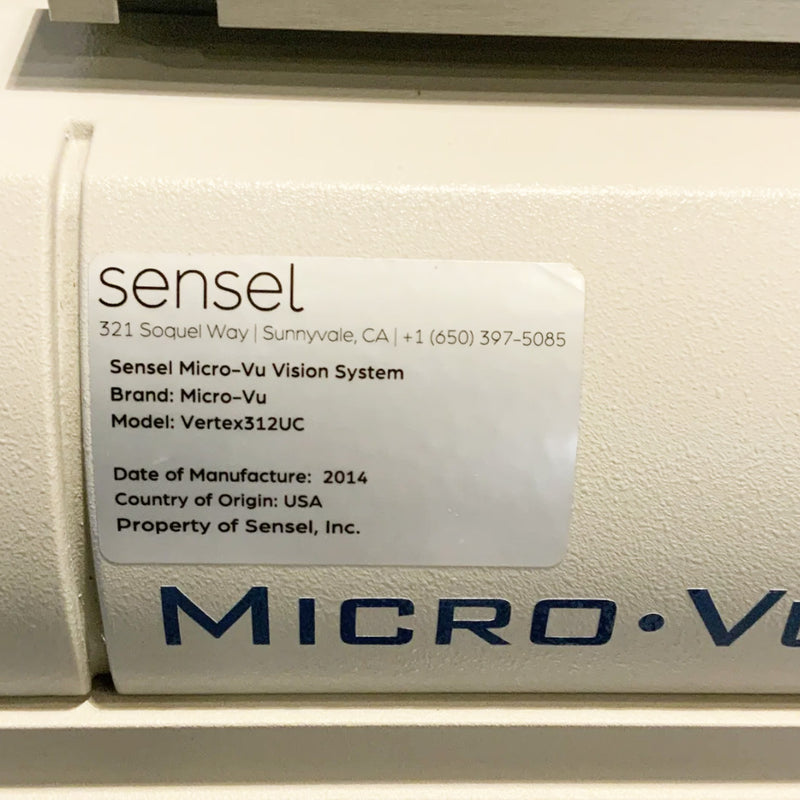 Micro-Vu Vertex 312 UC Measuring Machine