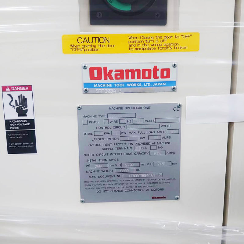 Okamoto SPP 800 ATB Polisher