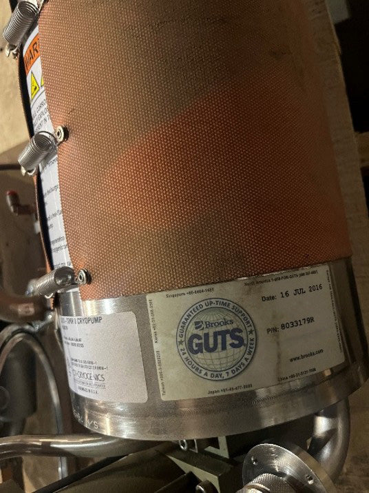 CTI Cryo-Torr 8 High Vacuum Cryopump
