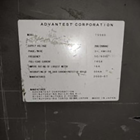 Advantest T 5585 Tester