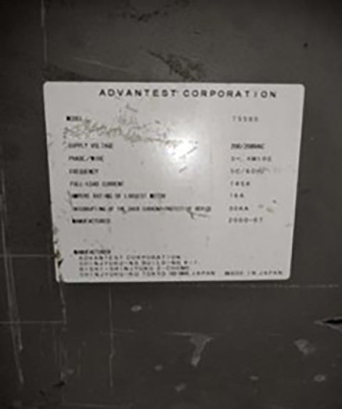 Advantest T 5585 Tester
