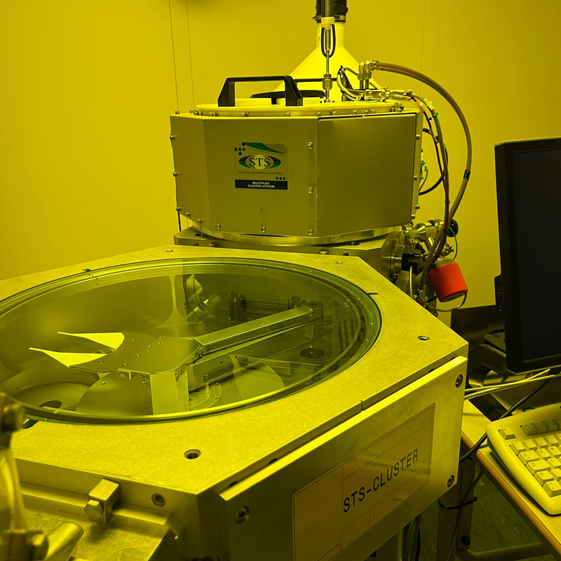STS Multiplex ICP-DRIE (Inductively Coupled Plasma – Deep Reactive Ion Etcher)