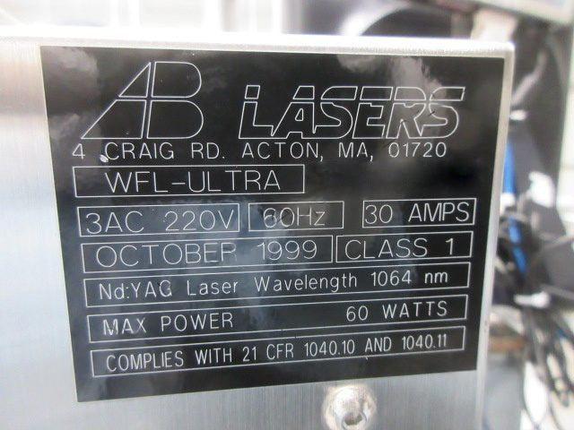 Rofin Waferlase Ultra Wafer Laser Scriber