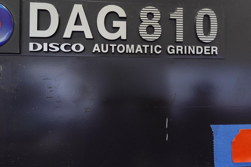 Disco DAG 810 Back Grinder