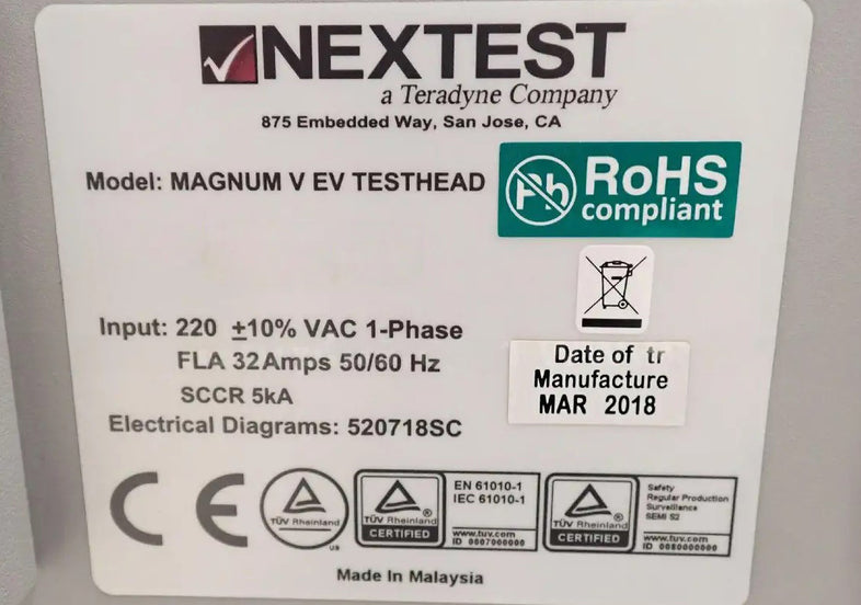 Teradyne / Nextest Magnum V EV Testhead