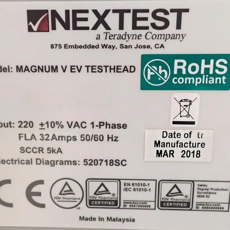 Teradyne / Nextest Magnum V EV Testhead