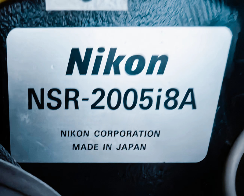 Nikon NSR 2005 i 8 A i-Line Stepper