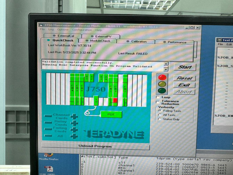Teradyne J 750 Tester